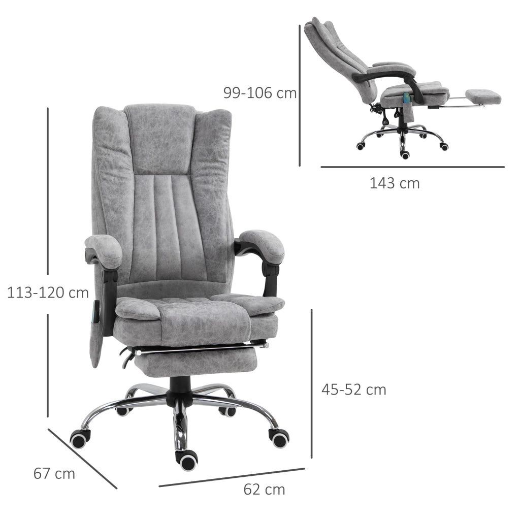 Sedia da ufficio ergonomica con schienale regolabile e braccioli ¨C Minimal ¨C Grigio