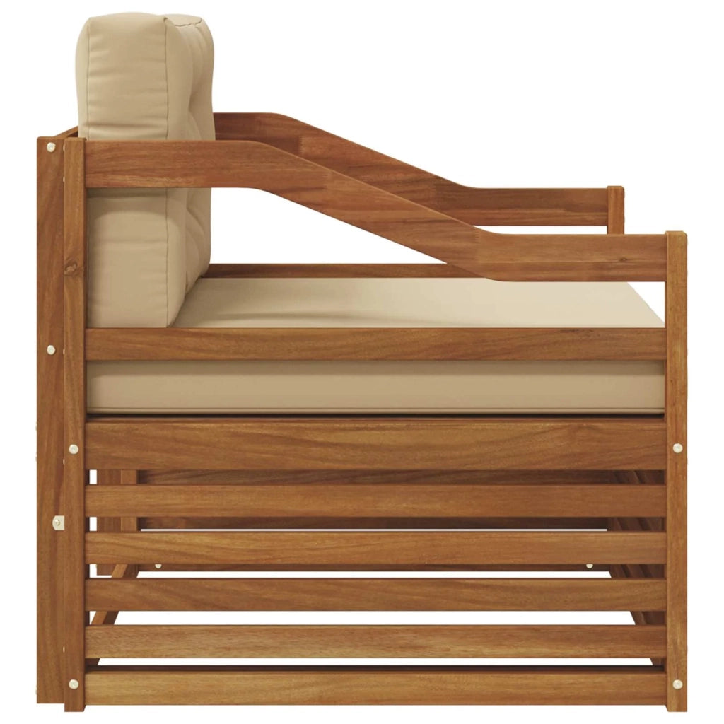 Divano da esterno Naturale e Beige 3436413