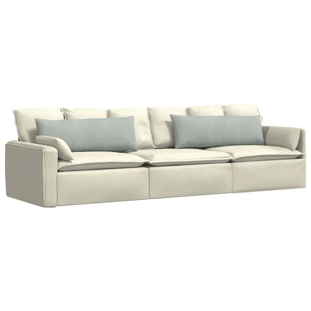 Cuscini da Divano 2 pcs Grigio chiaro 120 x 40 cm 42013799