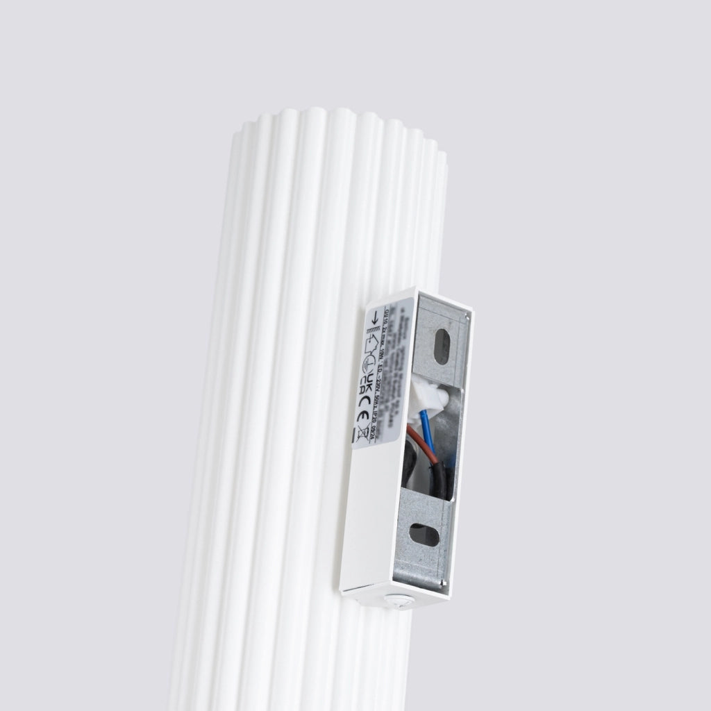 Lampada a parete KARBON 30 bianco