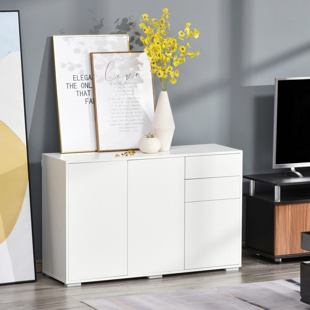 Credenza ¨C zephmum ¨C bianco 117x36x74