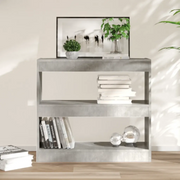 Libreria/Divisorio Grigio Cemento 80x30x72 cm 811695