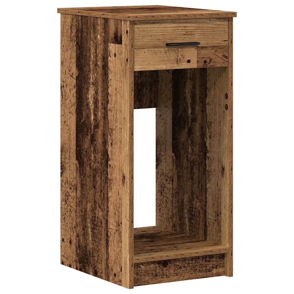 Supporto per Computer a Torre con Cassetto Antico 35x45x77 cm 858747