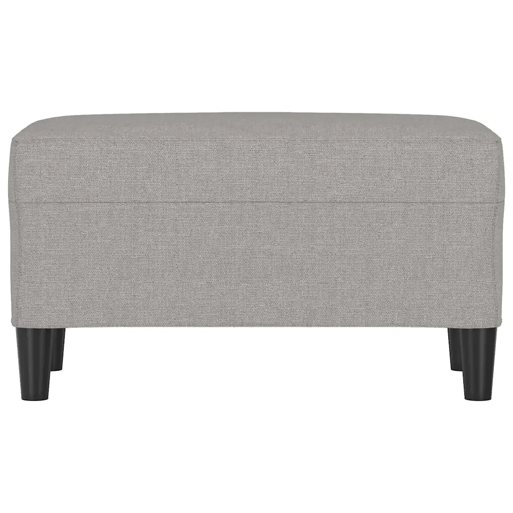 Panca Grigio chiaro 70x35x41 cm in Tessuto 349383