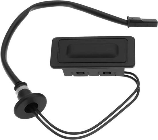 Rilascio Retroportiera Interruttore di Rimpiazzo - Compatibile con - MOKKA - Alta Qualità - Nero - Inserimento - Facile da Installare - Pezzo di Ricambio - Cassetto - Interruttore - Componenti Auto