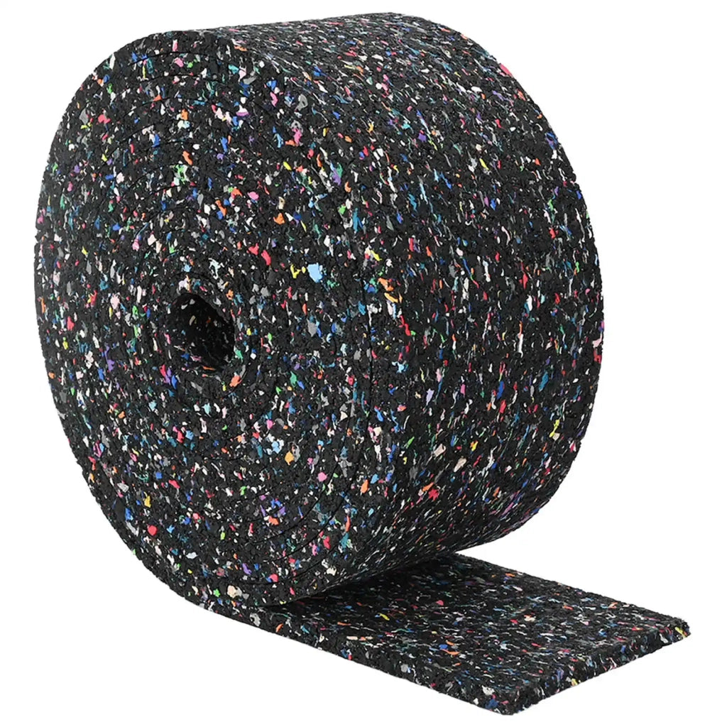 Rotolo di Granulato in Gomma Nero 1000 x 10 x 0,3 cm Gomma 42027279