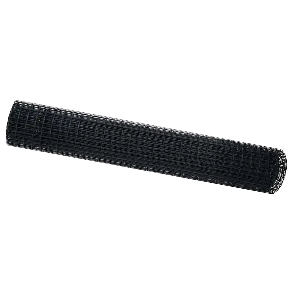 Recinzione Euro Grigio 1,5 x 10 m Ferro rivestito in PVC 42004496
