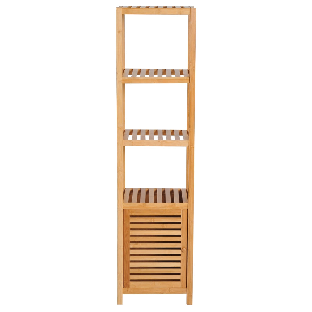Colonna Rangement Bagno in Bamb¨´ ¨C Minimal ¨C 36x33x140 cm