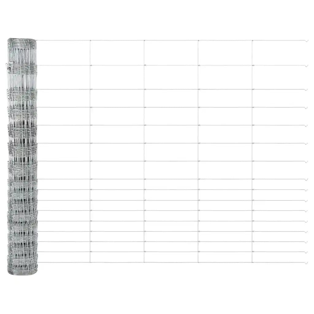 Palo della recinzione Zincato 50 x 1,2 m Acciaio 3351458