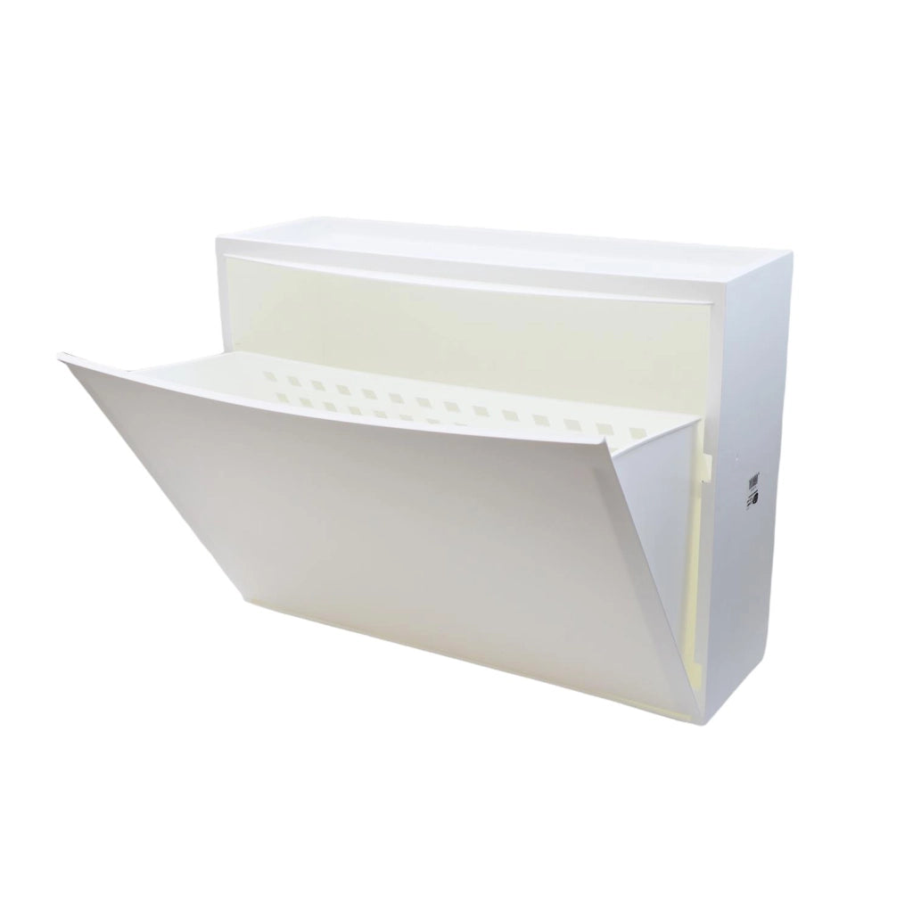 SET 5 SCARPIERE BIANCHE + 5 SCARPIERE TORTORA 51 X 17 X H39 CM