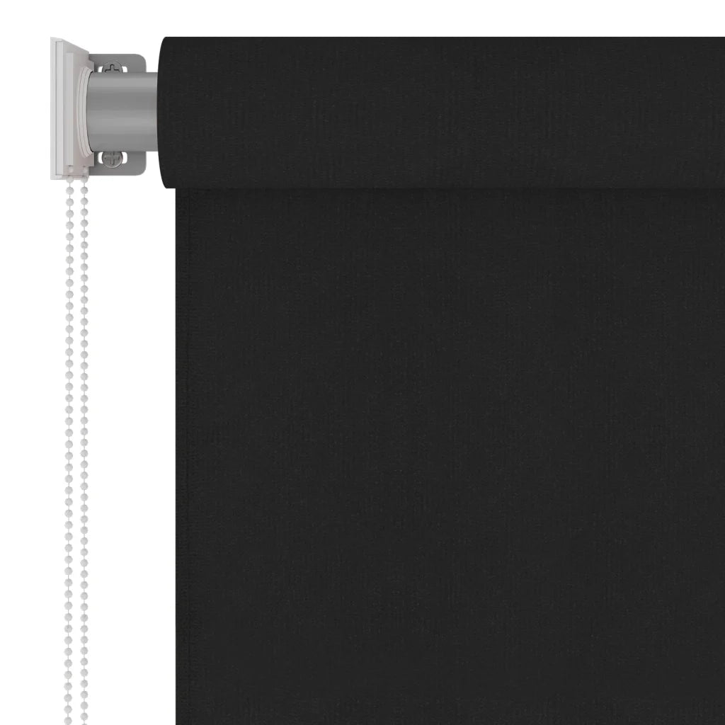 Tenda a Rullo per Esterni 65(L)x140(A) cm Nera 312939