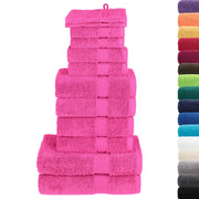 Set ASciugamani SOLUND 12 pz Rosa 600 gsm 137586