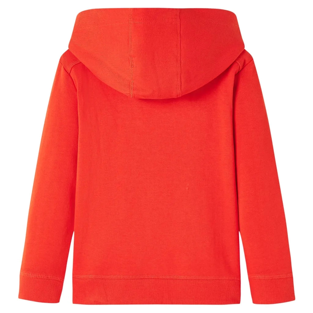 Felpa con Cappuccio da Bambino Rossa 92 13319