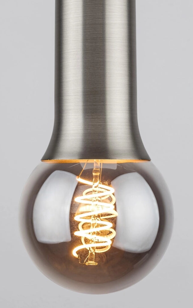 Lampada a sospensione industriale Rabalux Zuriel E27 cromo