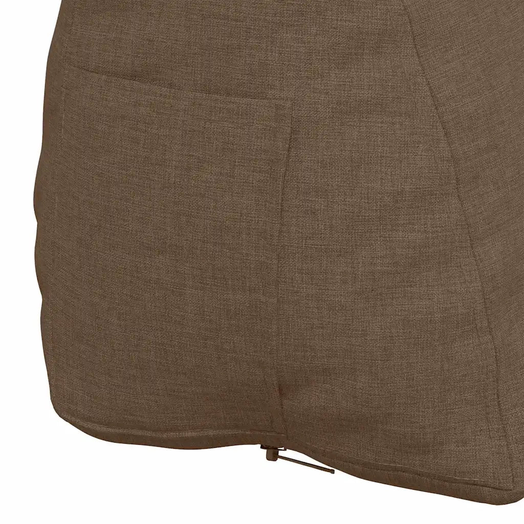 Cuscino per Schiena Marrone 45 x 20 x 35 cm Tessuto 42015006