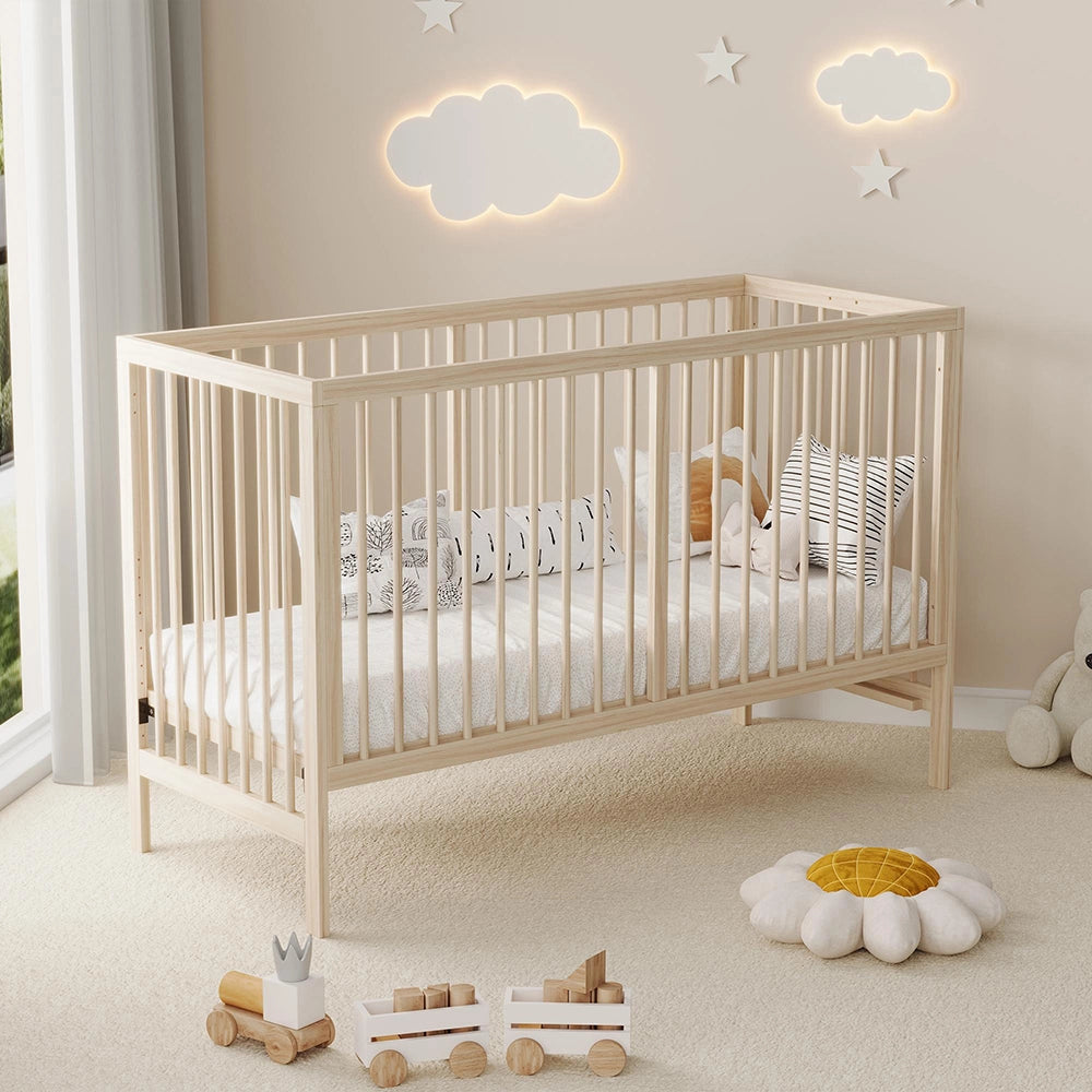 Lettino bebè - Xylo - 140x60x90 cm legno trasformabile