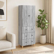 Set di armadi 2 pcs Sonoma grigio 66 x 34,5 x 90 cm 3416463