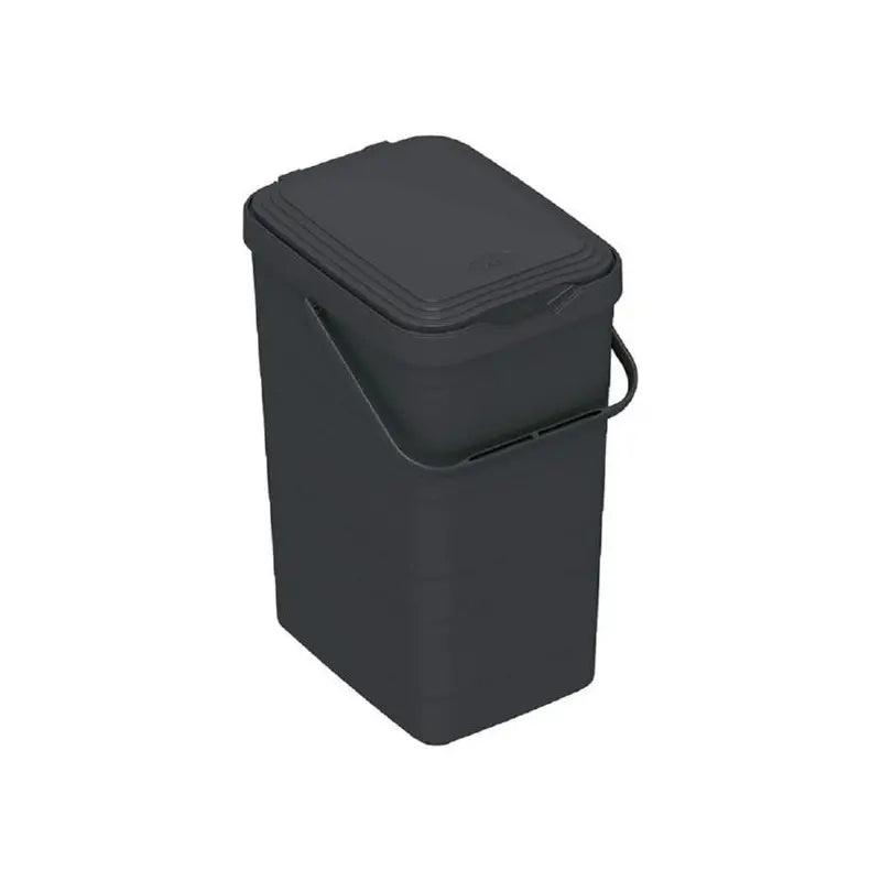 Pattumiera Walbin grigio antracite 14L