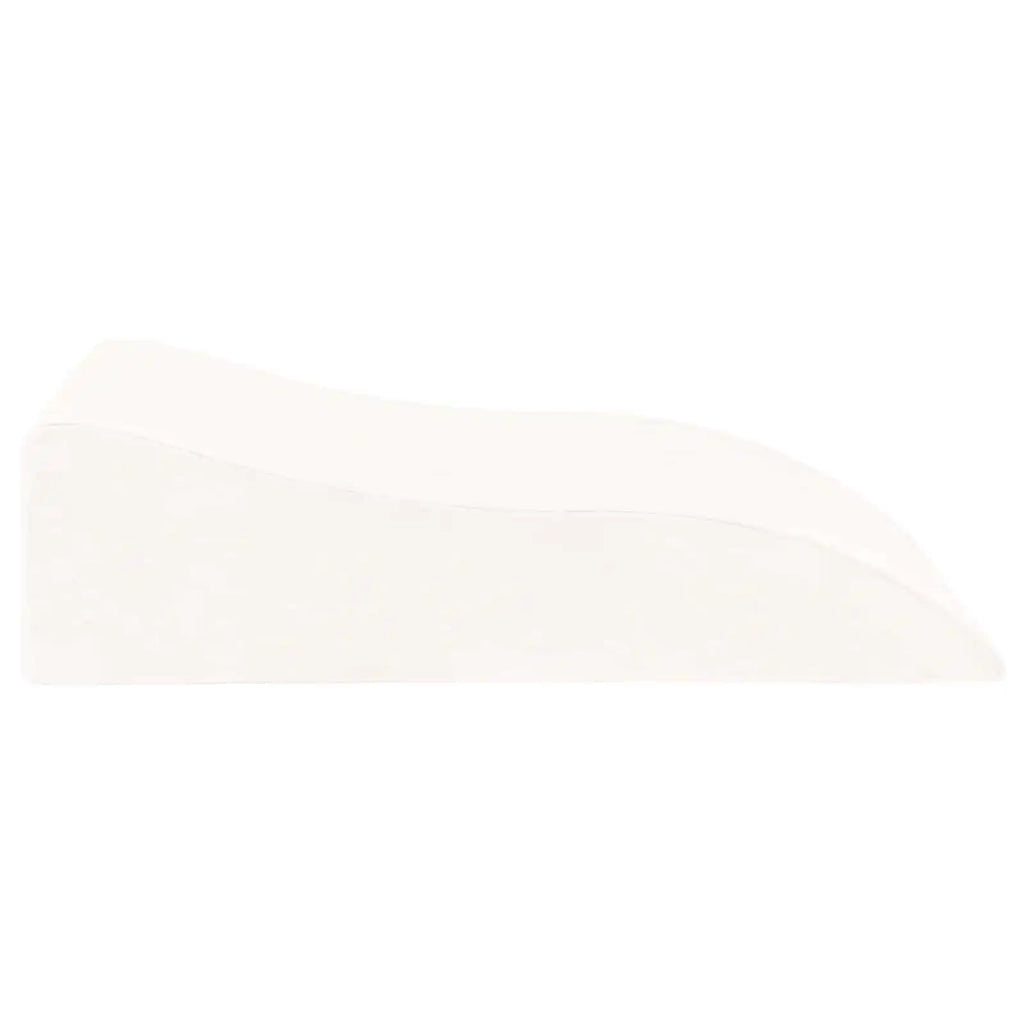 Cuscino per Gambe Bianco 68 x 40 x 18 cm Schiuma PU 42020188