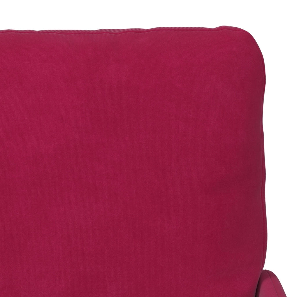 Set divani 3 pcs Rosso Vino 115 x 56 x 80 cm Legno compensato 3406221