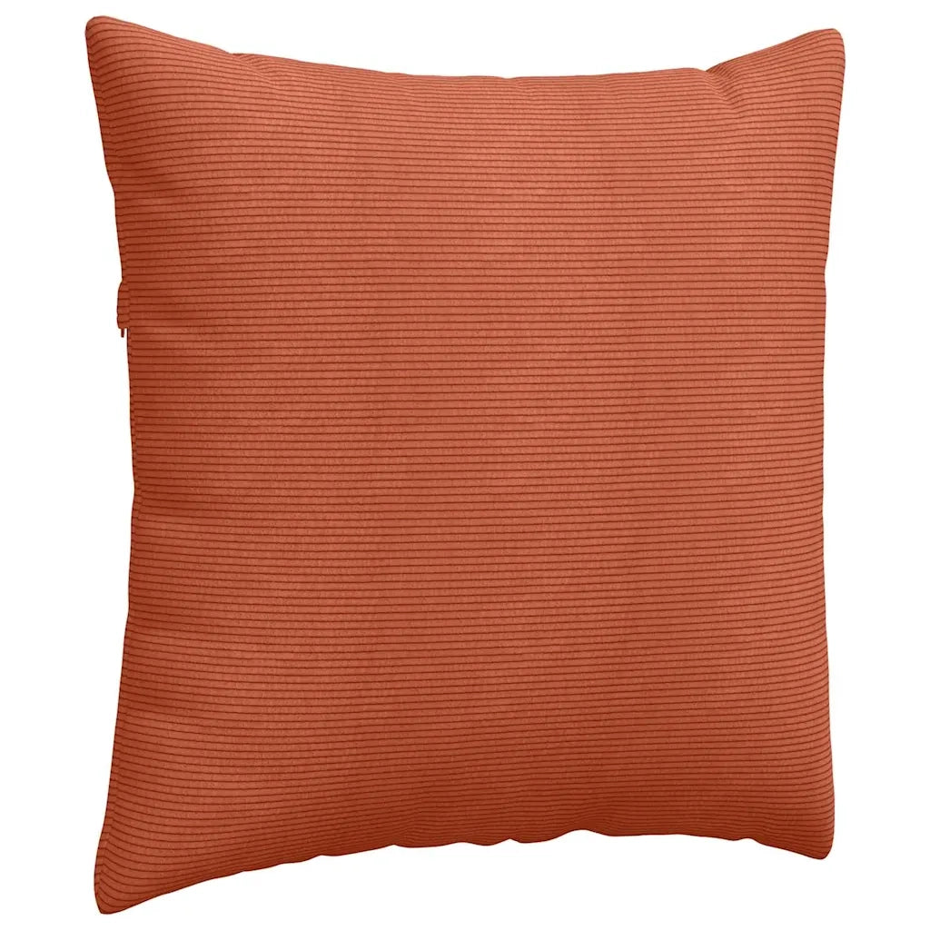 Cuscini da Divano 2 pz-Set di 2 Cuscini per Sofa Rosso Arancio 60 x 60 cm
