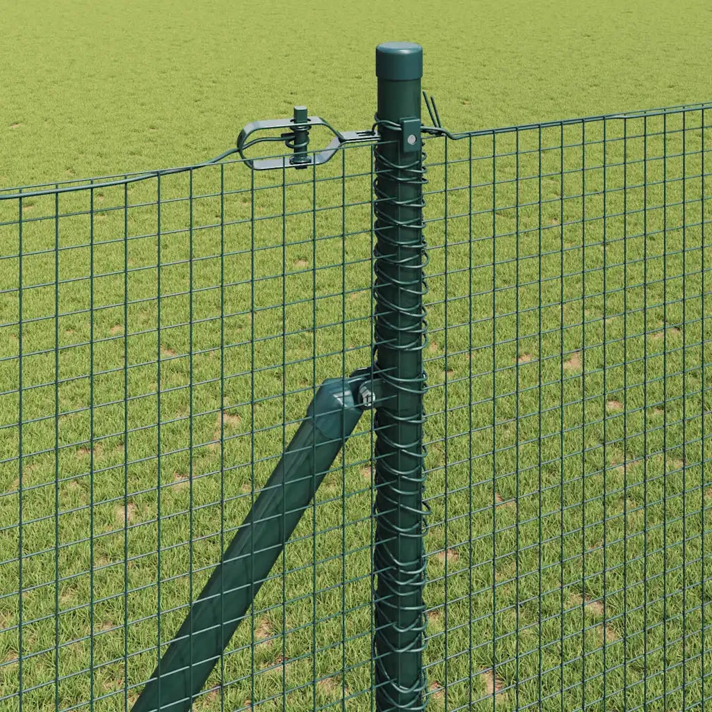 Recinzione da Giardino | Recinzione in rete saldata con punte Acciaio e PVC Verde Rete