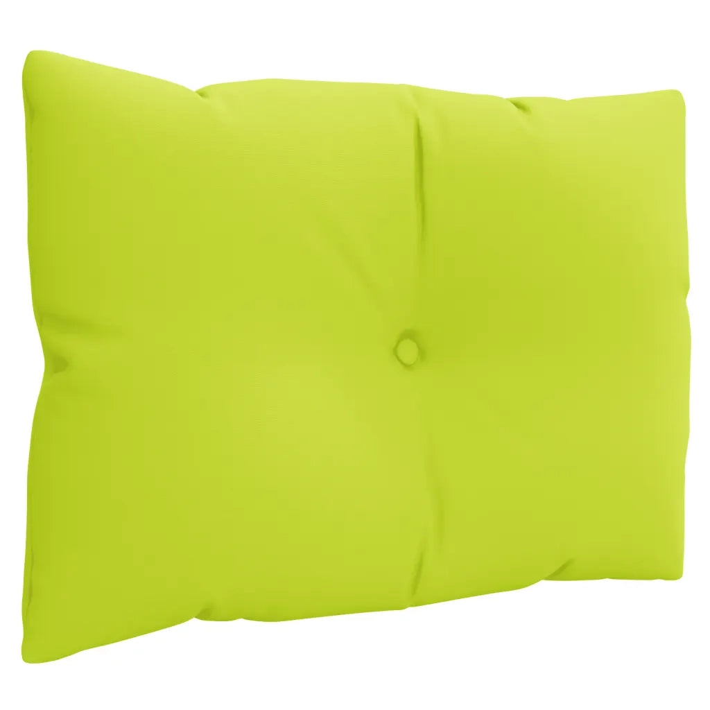 Cuscini per Pallet 3 pz Verde Intenso in Tessuto 360867