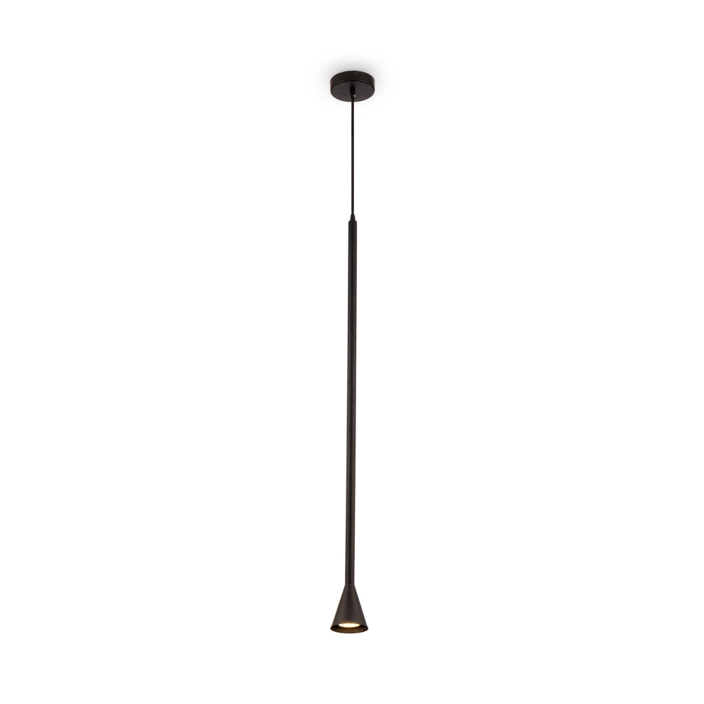 Lampada a sospensione Maytoni Arrow nera GU10 dimmer