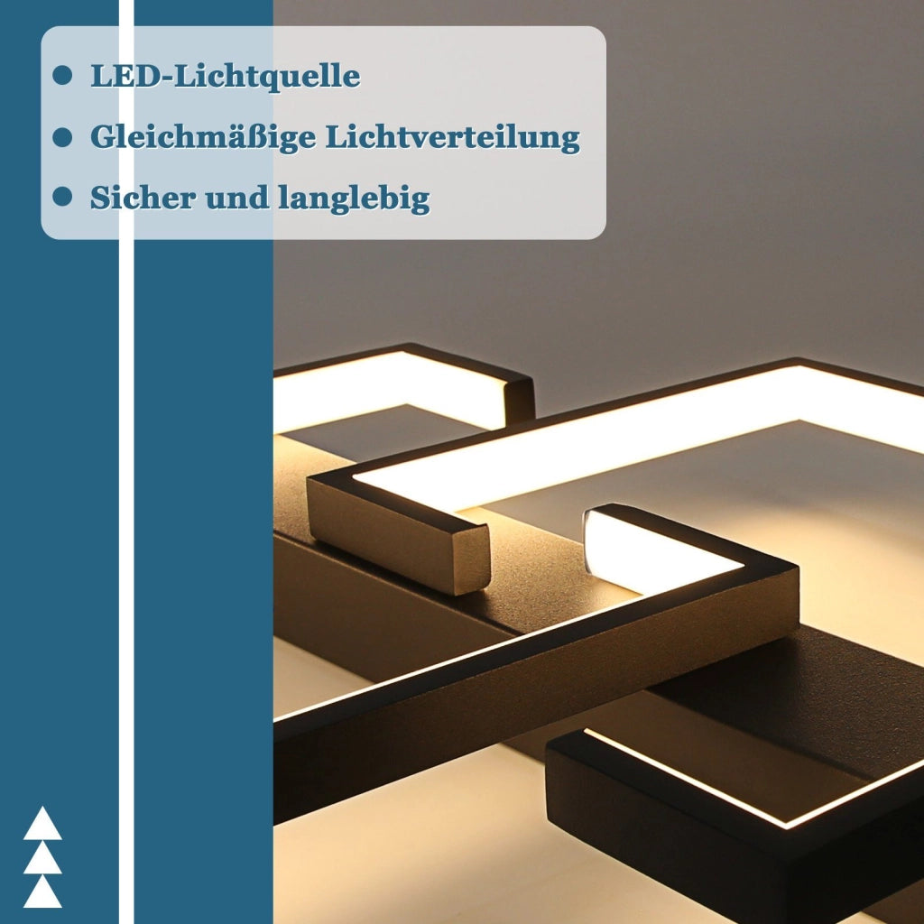 ZMH Lampada da soffitto a LED da 19 W con telecomando e cambio colore