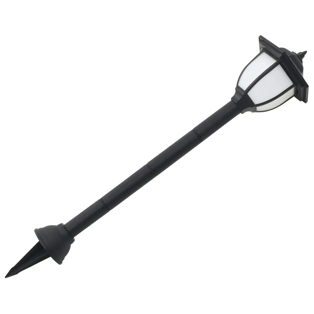 Lampade Solari da Esterno 6 pz LED Nere CFW3639876