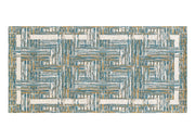Tappeto Passatoia Cucina Corsia Retro Antiscivolo Disegno Bangkok By Suardi - 55x80 - Jeans