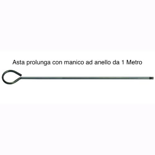 Kit Spazzacamino Pulizia Canne Fumarie 6 Metri con Scovolo in NYLON Ø25 cm con Guanti in OMAGGIO