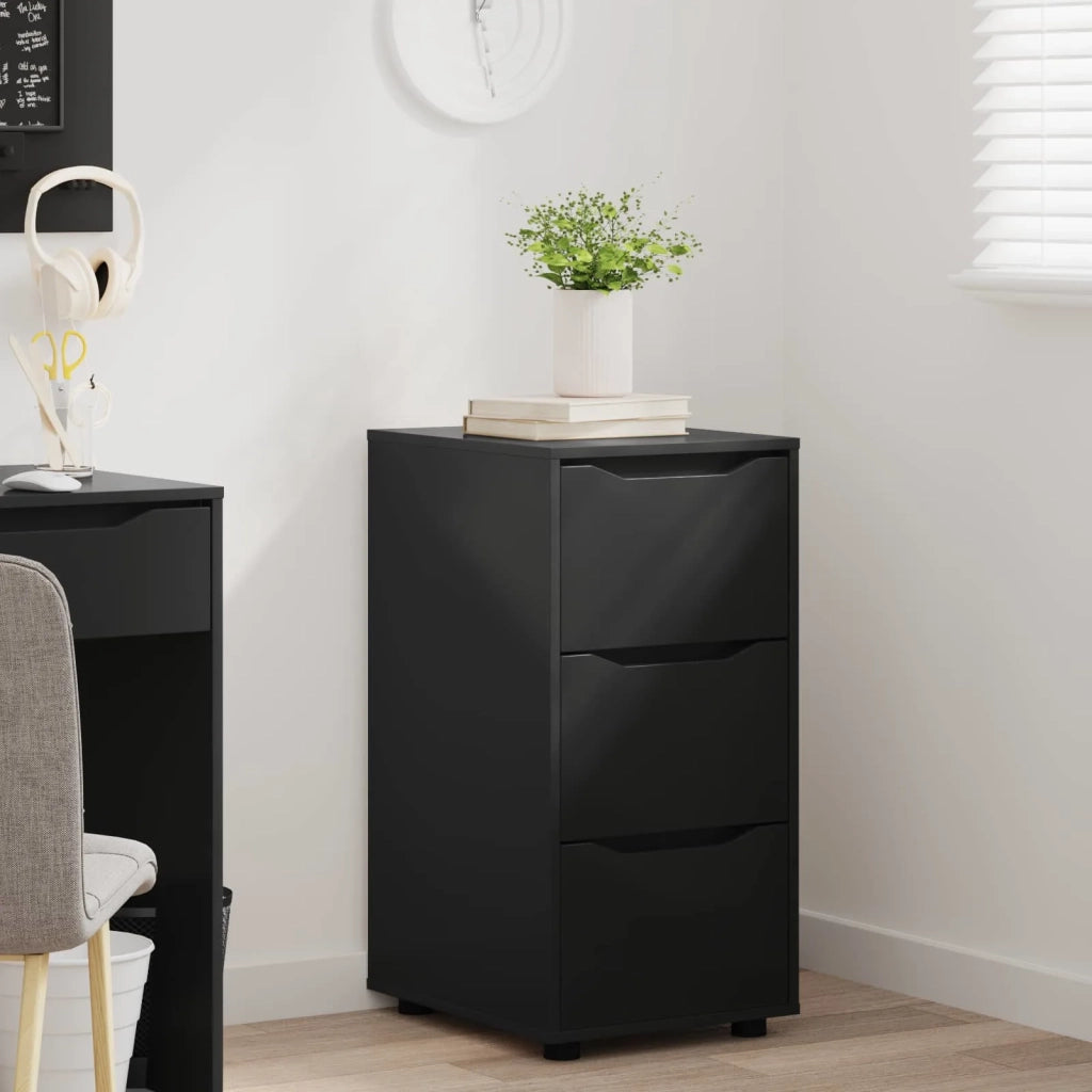 Armadio Nero 40 x 48 x 81 cm Legno multistrato 888868