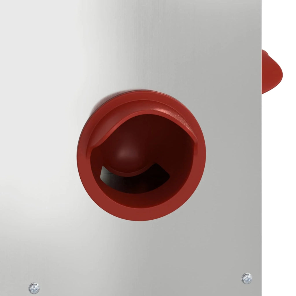 Feeder per pollo 2 pz Argento 60,5 x 29 x 51 cm CFW7621254
