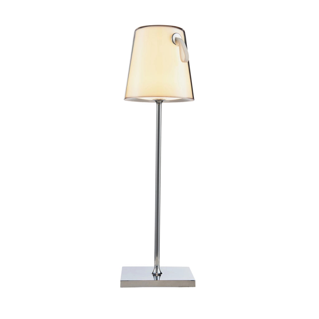 Lampada portatile bimbi cromata LED RGB 5W Italux Ostap