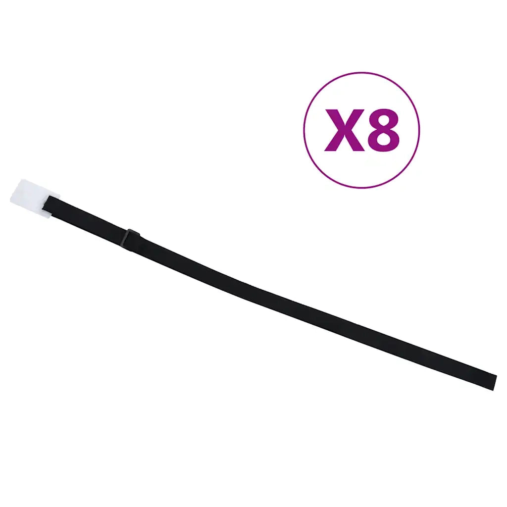 Cinghie di Fissaggio Universali per Coperture Piscina 8 pz 1,8m cod mxl 48092