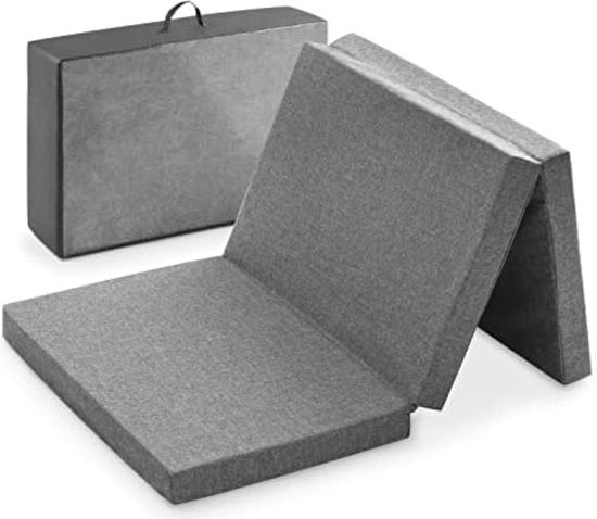 Matrimoniale schiuma per tenda - 60 x 120 cm / Altezza 6 cm - Grigio gemellato