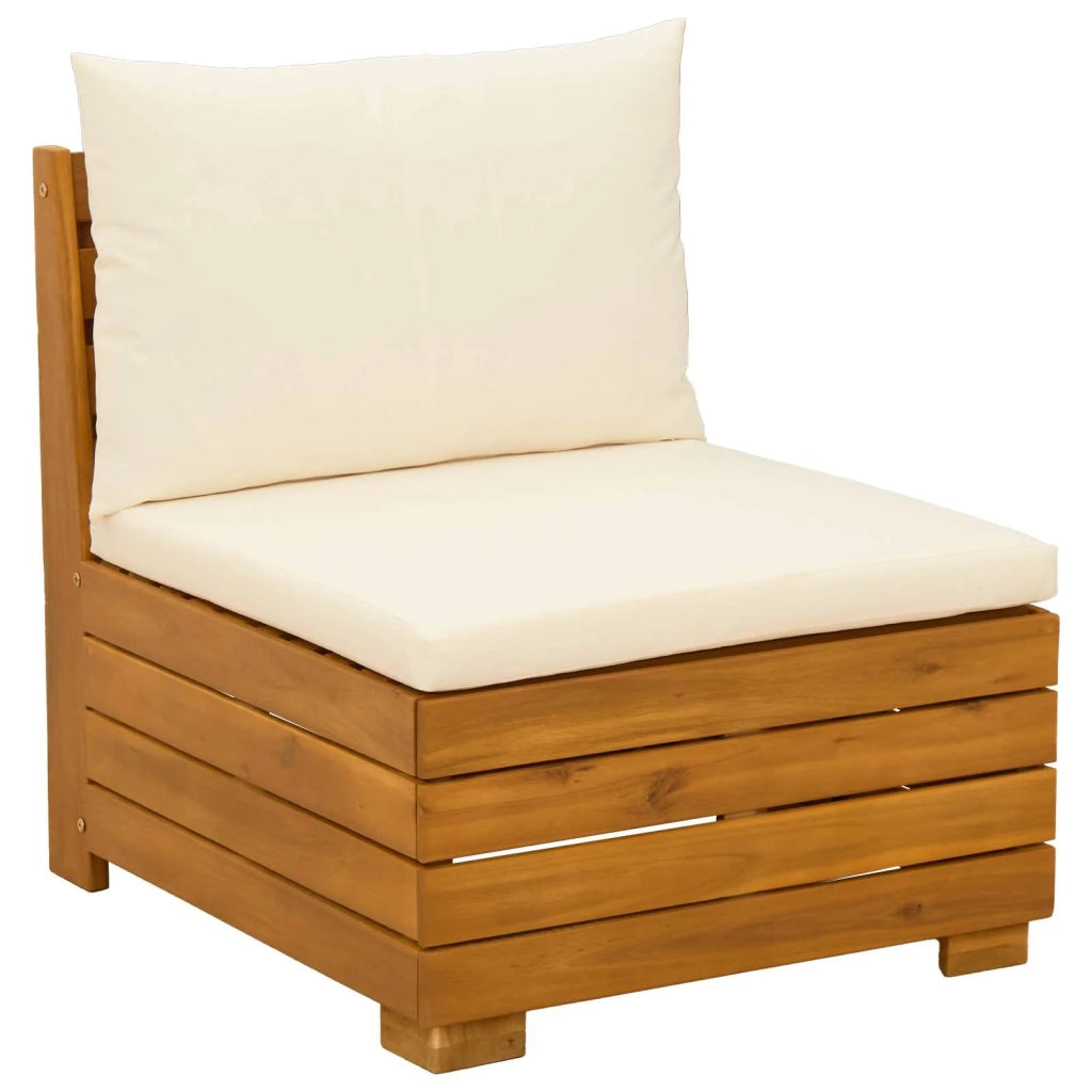Set di divani da esterno con cuscino 6 Pezzo Marrone 3403093