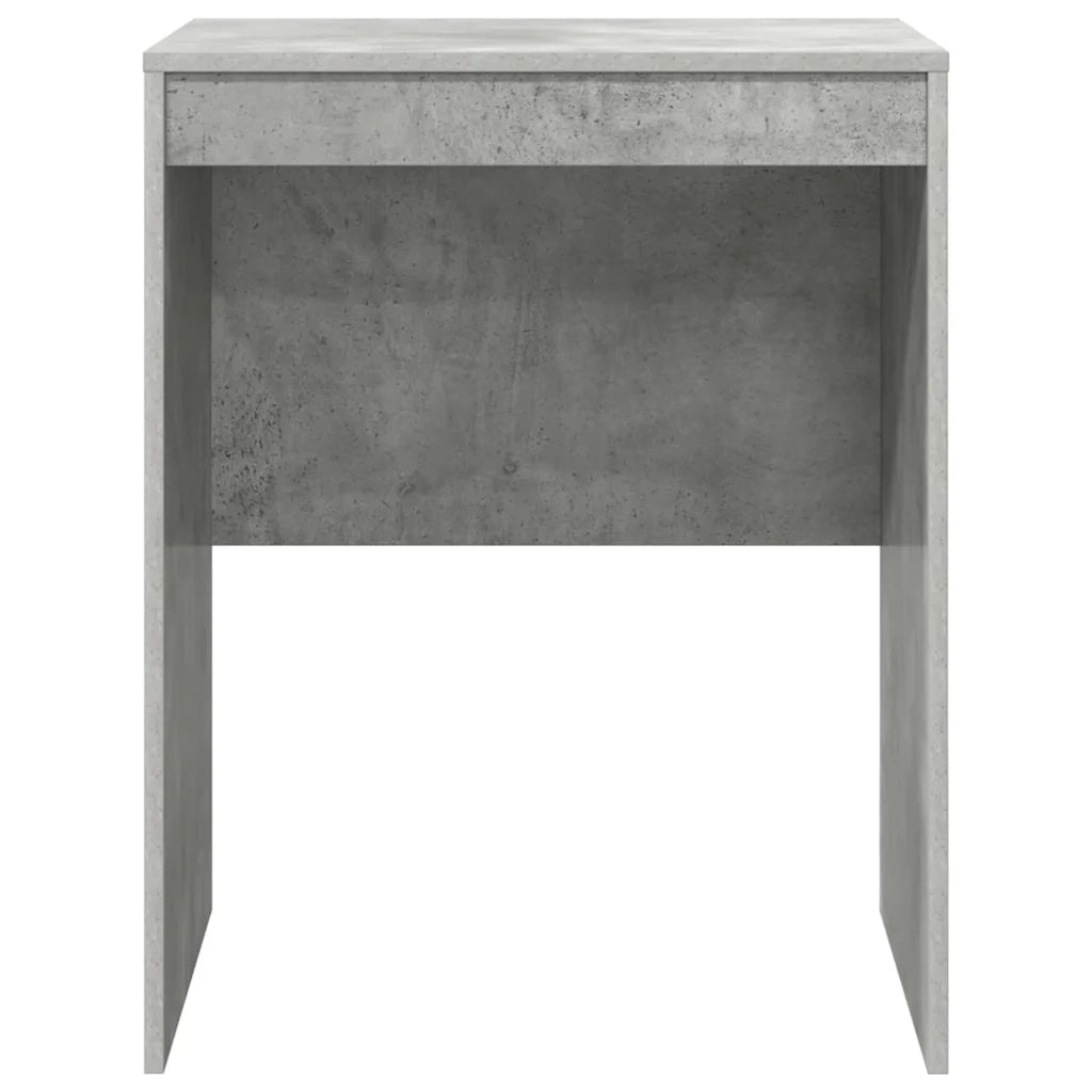 Scrivania | Tavolo da Ufficio Grigio cemento 60 x 50 x 76 cm