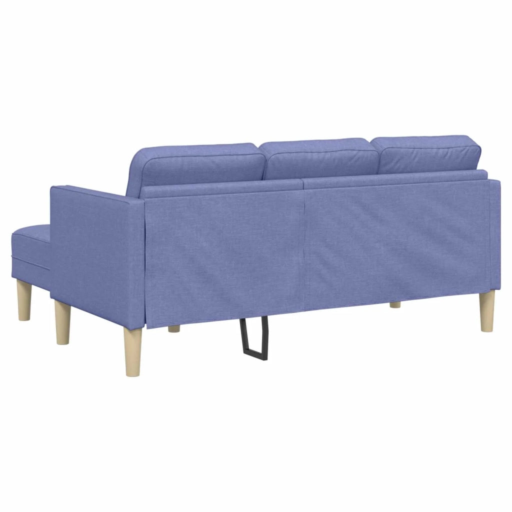 Set di divani 2 pz Blu jeans Poliestere 3329262