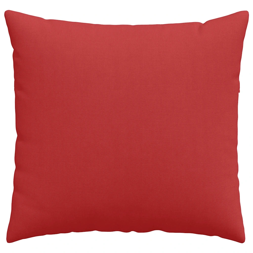 Cuscini da Divano 2 pcs Rosso 50 x 50 cm Tessuto 42013966