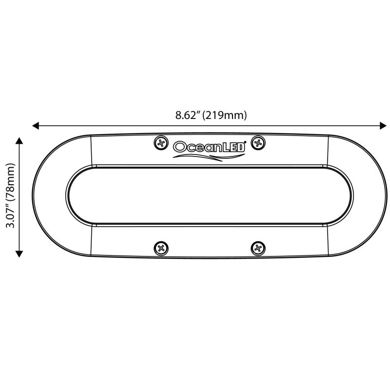SERIE X8 LED LUCE BIANCA