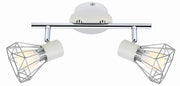 Plafoniera Candellux Verve 92-61348 cromata bianca