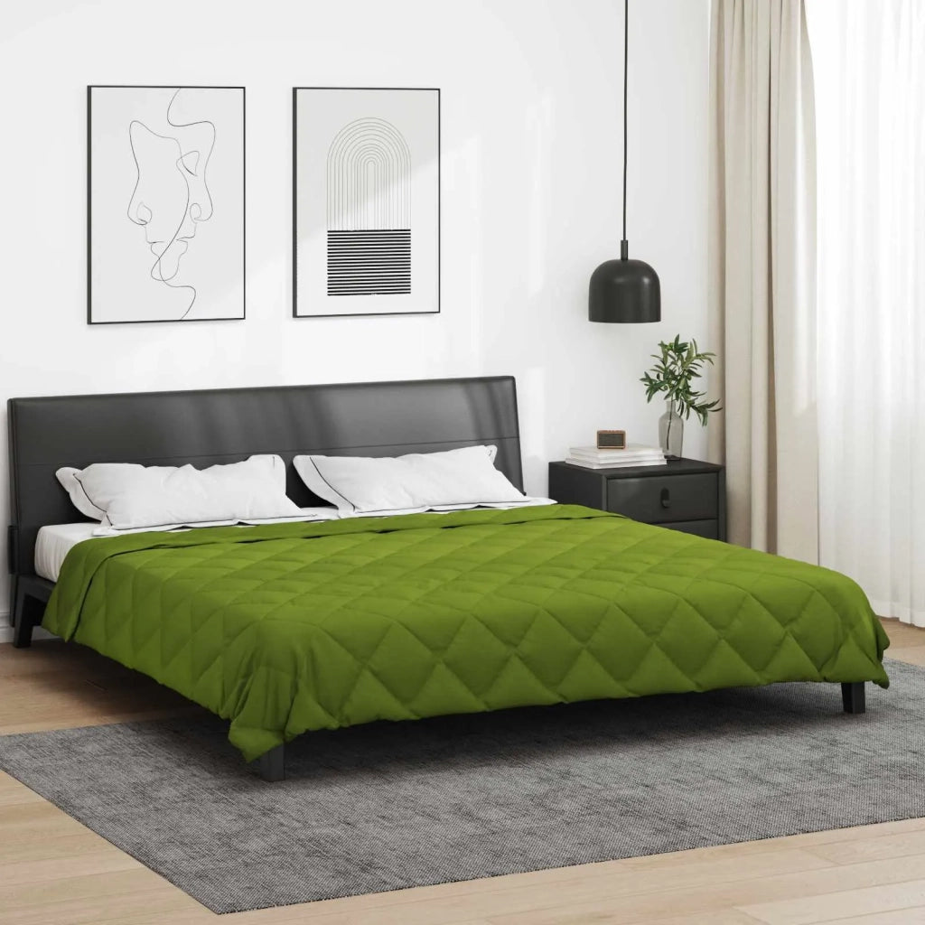 Piumone Completo Annuale Verde 200 x 200 cm Microfibra 42025551