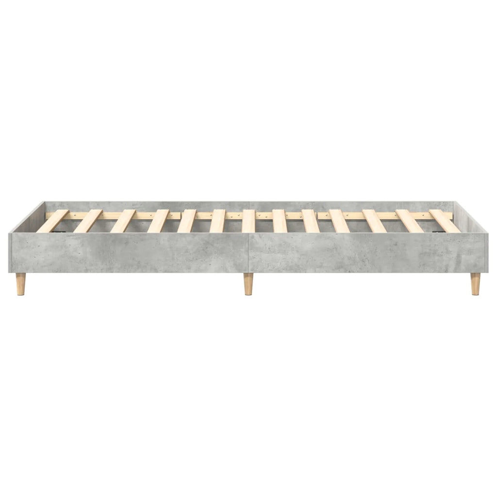 Struttura del letto-Giroletto Grigio Cemento 80 x 200 cm 180228