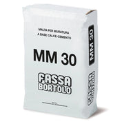 Fassa mm 30 malta cementizia grigia per muratura *** formato 25 kg, confezione 1