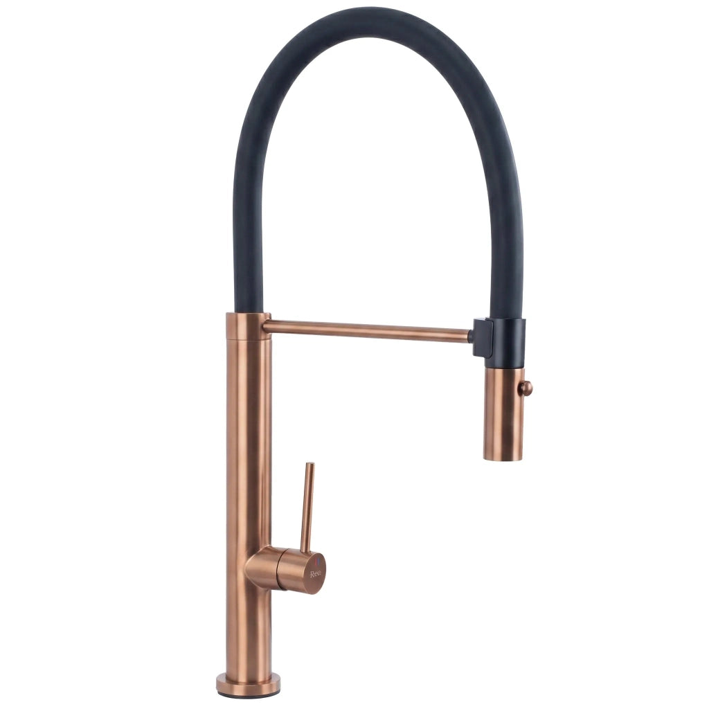 Rubinetto Da Cucina Rea Viera Copper Brush