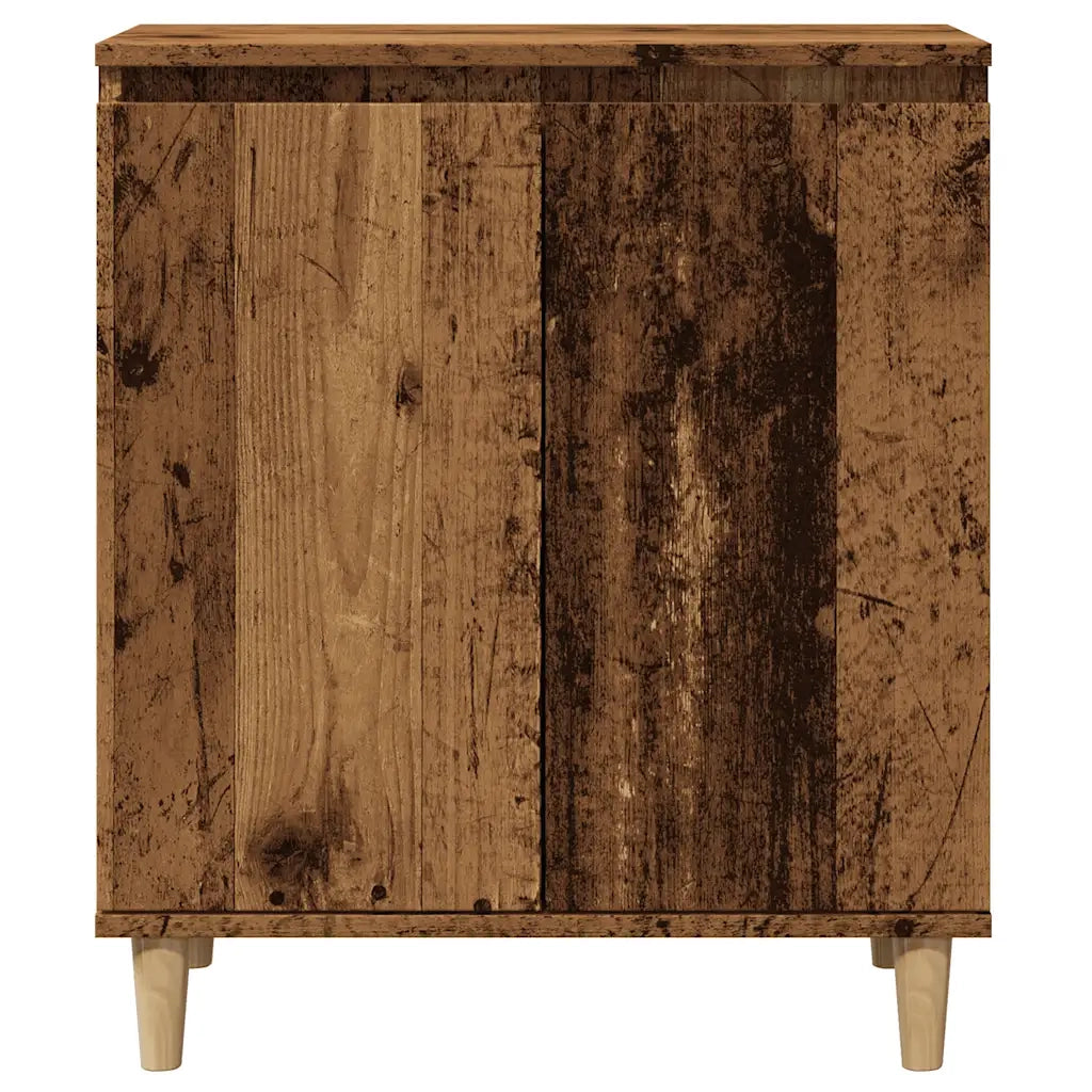 Credenza Legno Vecchio 60x35x70 cm in Legno Multistrato 856476