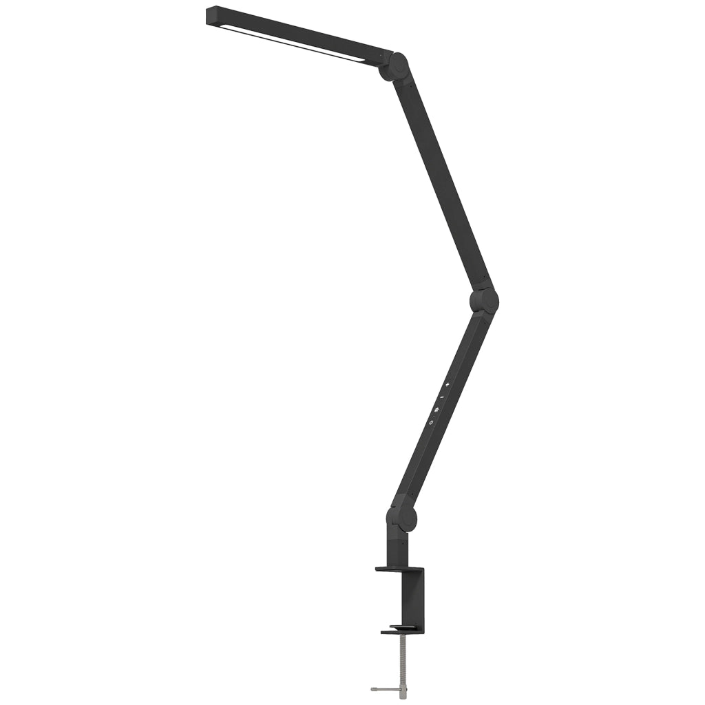 Lampada da Scrivania Regolabile a LED con Morsetto ¨C Minimal ¨C 96 LED Nero