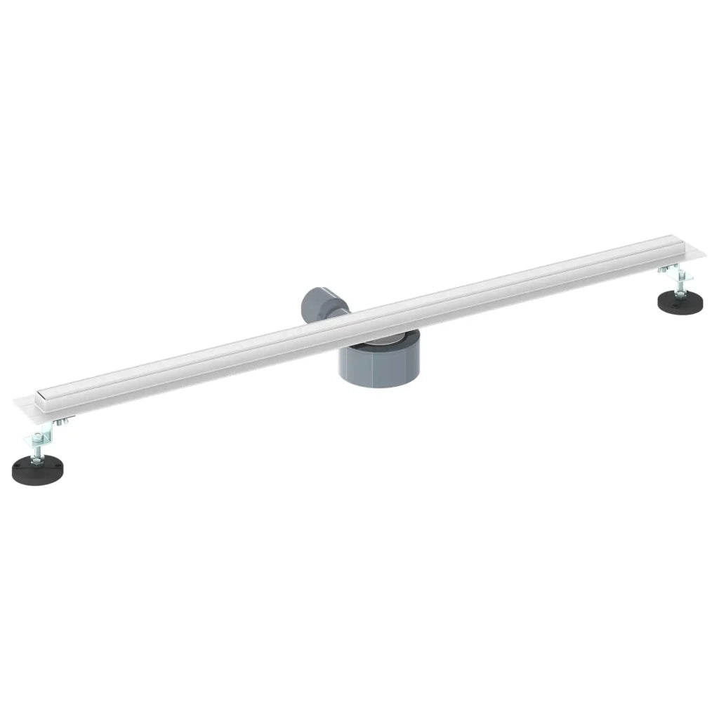 Scolascale per doccia a 360° con modello slim Argento 90 cm 42015989